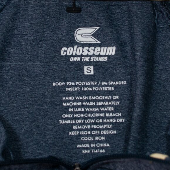 Colosseum Notre Dame Lacrosse 1/4 Zip Pullover Mens S Fighting Irish Shirt 0110X - Picture 4 of 4